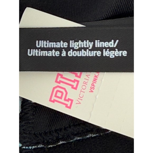 Victoria's Secret PINK Sport Bra Sz XL Tropical Print Racerback Gym NWT Org $29‎ - Picture 6 of 10